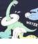 【水にぬれると色が変わる！？】恐竜水遊びプリントTシャツ(80~130cm)