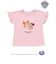 【パウ・パトロール×SLAPSLIP】袖フリルキャラクタープリントキラキラTシャツ(90~130cm)