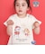 【パウ・パトロール×SLAPSLIP】袖フリルキャラクタープリントキラキラTシャツ(90~130cm)