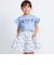 【お揃い】ブローニュプリントローンメロウフリルキュロットパンツ(90~150cm)