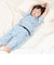 【スララク/腹巻き一体型/吸汗速乾】みんな快眠！半袖みんみんパジャマ 上下セット(80~130cm)