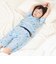 【スララク/腹巻き一体型/吸汗速乾】みんな快眠！半袖みんみんパジャマ 上下セット(80~130cm)