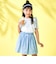 リボンアイス裾プリントスカパン(90~130cm)