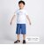 【 速乾 】【神戸須磨シーワールド×BeBe】シャチ・イルカ 図鑑風半袖Tシャツ(80~140cm)
