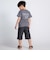 【 速乾 】【神戸須磨シーワールド×BeBe】シャチ・イルカ 図鑑風半袖Tシャツ(80~140cm)