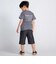 【 速乾 】【神戸須磨シーワールド×BeBe】シャチ・イルカ 図鑑風半袖Tシャツ(80~140cm)