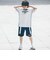 【Manchester City(マンチェスターシティ)コレクション】天竺バックロゴ半袖Tシャツ(110~150cm)