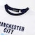 【Manchester City(マンチェスターシティ)コレクション】天竺バックロゴ半袖Tシャツ(110~150cm)