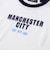 【Manchester City(マンチェスターシティ)コレクション】天竺バックロゴ半袖Tシャツ(110~150cm)