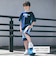 【Manchester City(マンチェスターシティ)コレクション】天竺バックロゴ半袖Tシャツ(110~150cm)