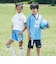 【Manchester City(マンチェスターシティ)コレクション】ハーフジップトレーナーxハーフパンツセットアップ(110~150cm)