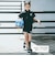 【Manchester City(マンチェスターシティ)コレクション】ハーフジップトレーナーxハーフパンツセットアップ(110~150cm)