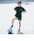 【Manchester City(マンチェスターシティ)コレクション】ハーフジップトレーナーxハーフパンツセットアップ(110~150cm)