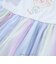 【ケアベア×SLAP SLIP】キラキラプリント肩あきチュールワンピース(100~130cm)