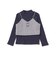 シャギーニットキャミビスチェ+テレコハイネック長袖Tシャツセット(100~150cm)