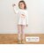 【スララク/防汚加工/オーガニックコットン】ときめき女の子長袖Tシャツ(80~130cm)