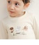 【スララク/防汚加工/オーガニックコットン】ときめき女の子長袖Tシャツ(80~130cm)