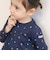 【スララク/防汚加工/オーガニックコットン】ときめき女の子長袖Tシャツ(80~130cm)