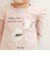 【スララク/防汚加工/オーガニックコットン】ときめき女の子長袖Tシャツ(80~130cm)