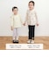 【スララク/防汚加工/オーガニックコットン】ときめき女の子長袖Tシャツ(80~130cm)