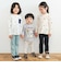 【スララク/防汚加工/オーガニックコットン】ときめき女の子長袖Tシャツ(80~130cm)