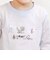 【スララク/防汚加工/オーガニックコットン】ときめき女の子長袖Tシャツ(80~130cm)