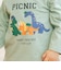 【スララク/防汚加工/オーガニックコットン】わくわく男の子長袖Tシャツ(80~130cm)