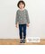 【スララク/防汚加工/オーガニックコットン】わくわく男の子長袖Tシャツ(80~130cm)