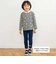 【スララク/防汚加工/オーガニックコットン】わくわく男の子長袖Tシャツ(80~130cm)
