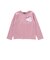 レターモチーフ天竺長袖Tシャツ(100~160cm)