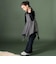天竺長袖Tシャツｘロングキャミソールセット(110~150cm)
