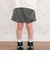 【お揃い】リボン付きチェックフラップスカパン(90~130cm)