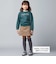 ストレッチコーデュロイダブルボタンショートパンツ(90~150cm)