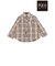 【POLO BCS(ポロ・ビーシーエス)×SLAP SLIPコラボ】【お揃い】刺しゅう入り胸ポケットチェックシャツ(80~130cm)