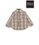 【POLO BCS(ポロ・ビーシーエス)×SLAP SLIPコラボ】【お揃い】刺しゅう入り胸ポケットチェックシャツ(80~130cm)