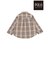 【POLO BCS(ポロ・ビーシーエス)×SLAP SLIPコラボ】【お揃い】刺しゅう入り胸ポケットチェックシャツ(80~130cm)