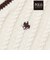 【POLO BCS(ポロ・ビーシーエス)×SLAP SLIPコラボ】襟ライン入りVネックトラッドニットプルオーバー(80~130cm)