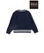 【POLO BCS(ポロ・ビーシーエス)×SLAP SLIPコラボ】襟ライン入りVネックトラッドニットプルオーバー(80~130cm)