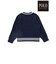 【POLO BCS(ポロ・ビーシーエス)×SLAP SLIPコラボ】襟ライン入りVネックトラッドニットプルオーバー(80~130cm)