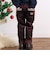 パイピングチェックサイドラインロングパンツ(80~130cm)