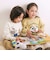 【絵本コラボ-パンダのおさじとフライパンダ-】いろいろモチーフトレーナー(80~120cm)