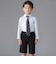 【店舗限定】フォーマルジャケット＋パンツ＋シャツ3点セット(110~130cm)