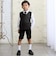モクロディ裾ダブルハーフパンツ(110~130cm)