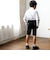 モクロディ裾ダブルハーフパンツ(110~130cm)