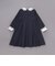 サイロコンパクトツイルレース襟袖ワンピース(110~130cm)