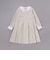 サイロコンパクトツイルレース襟袖ワンピース(110~130cm)