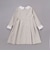 サイロコンパクトツイルレース襟袖ワンピース(110~130cm)