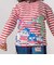 【原作クレヨンしんちゃん×はぴだんぶい×SLAPSLIP】デニムポケット付きバックプリントTシャツ(80~120cm)