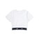 【 ニコ☆プチ 】ハーフジップドロップショルダートップス＆短丈半袖Tシャツセット(130~160cm)