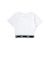 【 ニコ☆プチ 】ハーフジップドロップショルダートップス＆短丈半袖Tシャツセット(130~160cm)